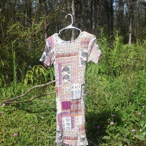 Boho Short Sleeve Dress